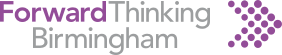 Organisation's logo linking to the home page